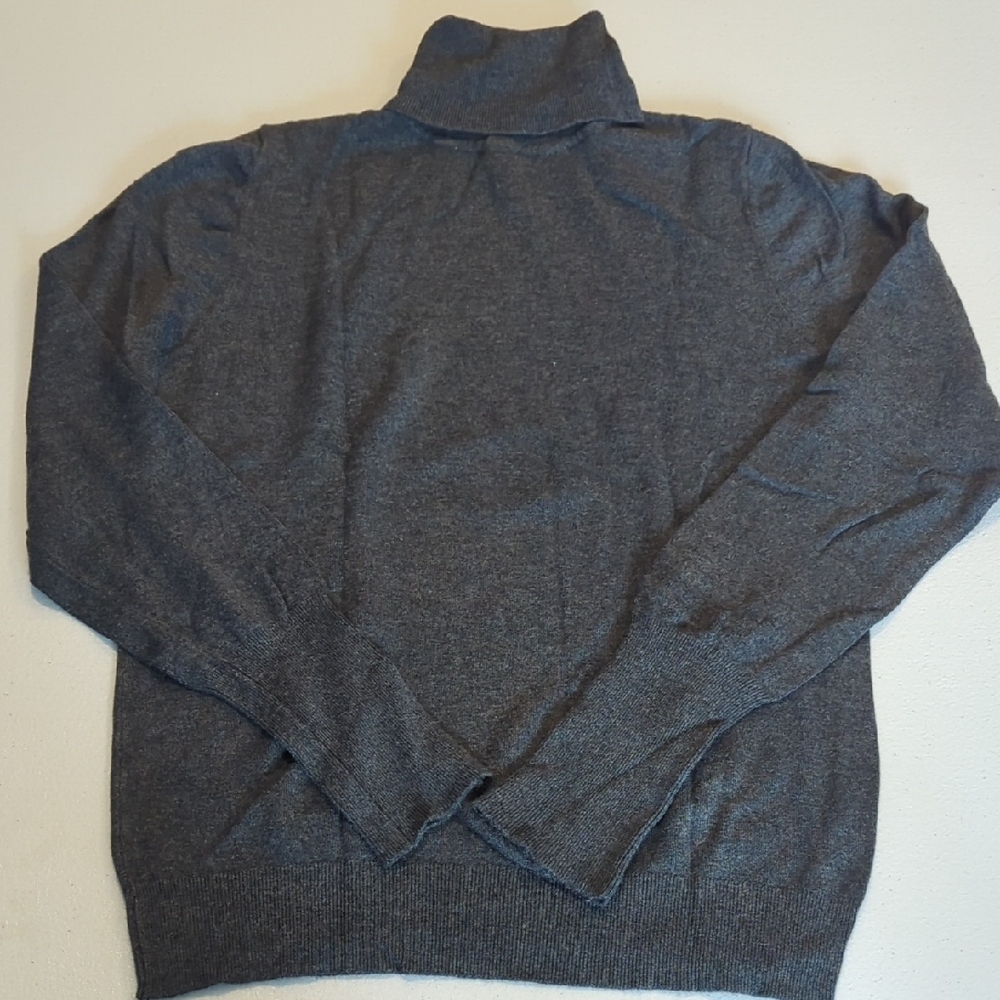 Susina Charcoal Turtleneck Sweater